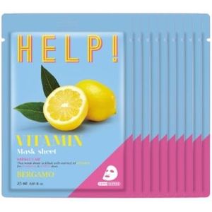 Bergamo - Help! Mask Pack - Vitamin - 10stukken