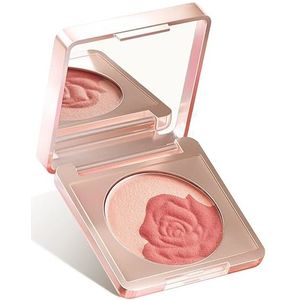Florasis - Floral Dew Care Cream-To-Powder Blush - 4g - 09 Peachy Rose