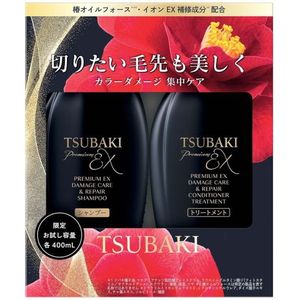 Fine Today - Tsubaki Premium EX Damage Care & Repair Shampoo & Treatment Set - 400ml + 400ml