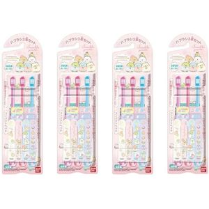 Bandai - Kids Tooth Brush - 3 pcs - Sumikko Gurashi (4ea) Set"