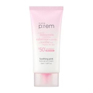 make p:rem - Soothing Pink Tone Up Sun Cream SPF50+ PA++++ - 50ml