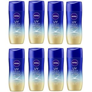 NIVEA Japan - UV Deep Protect & Care Gel SPF50+ PA++++ - 80g (8ea) Set