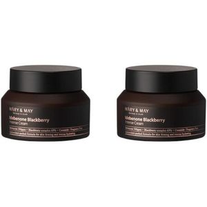 Mary&May - Idebenone + Blackberry Complex Intensive Total Care Cream - 70g (2ea) Set