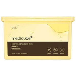 medicube - Deep Vita C Daily Quick Mask - 350g / 30stukken