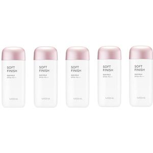 MISSHA All-Around Safe Block Soft Finish Sun Milk SPF50+ PA+++ - 70ml (5ea) Set