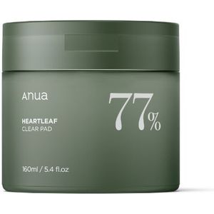 ANUA - Heartleaf 77% Clear Pad - Gezichtscleansers - 70 elk