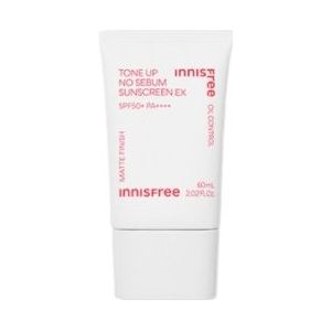innisfree - Tone Up No Sebum Sunscreen EX SPF50+ PA++++ - 60ml