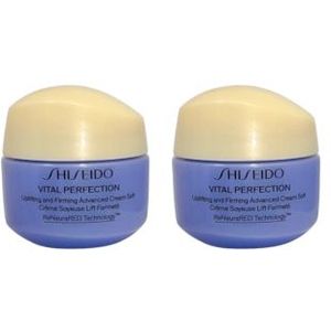 Shiseido - VITAL PERFECTION Uplifting and Firming Advanced Cream - 15ml (2ea) Set