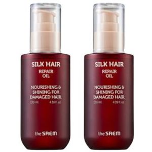 The Saem - Silk Hair Repair Oil - 130ml (2ea) Set