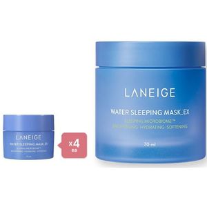 LANEIGE - Water Sleeping Mask EX - 70ml (1ea) + 15ml (4ea) Set