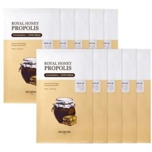 SKINFOOD - Royal Honey Propolis Enrich Mask - 10stukken