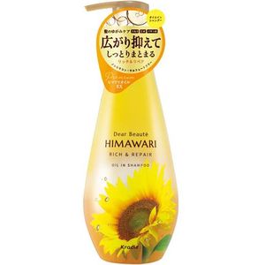 Kracie - Dear Beaute Himawari Rich & Repair Oil In Shampoo - 500ml