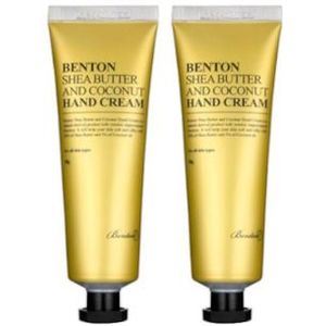 Benton - Shea Butter And Coconut Hand Cream - 50g (2ea) Set