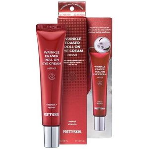 PRETTYSKIN - Wrinkle Eraser Roll On Eye Cream - Retinol - 30ml