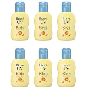 Kao - Biore UV Kids Pure Milk Sunscreen SPF50 PA+++ - 70ml (6ea) Set