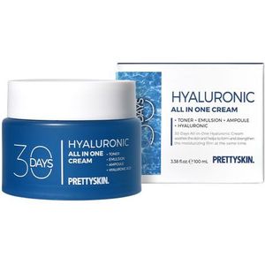 PRETTYSKIN - 30 Days All In One Hyaluronic Cream - 100ml