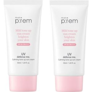 make p:rem UV Defense Me. Calming Tone Up Sun Cream (2ea) Set