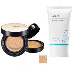 MISSHA - All-Around Safe Block Aqua Sun SPF50+ PA++++ (New version of All-Around Safe Block Aqua Sun Gel ) - 50ml X Jung Saem...