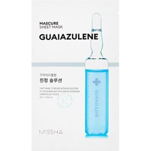 [Promotie] MISSHA - Mascure Solution Sheet Mask - Guaiazulene - 1stuk