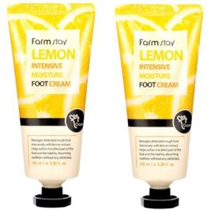 Farm Stay - Lemon Intensive Moisture Foot Cream - 100ml (2ea) Set