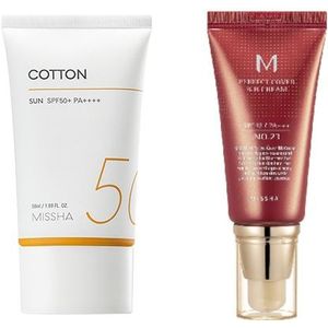 Missha Cotton Sun X M Perfect Cover BB cream # 23 Set