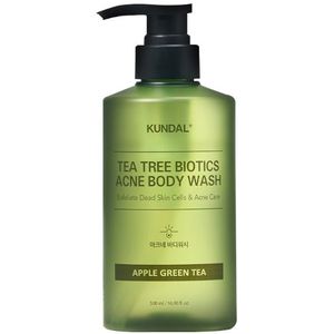 KUNDAL - Tea Tree Biotics Acne Body Wash - 500ml - Apple Green Tea