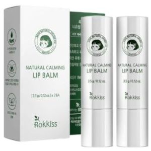 Rokkiss - Natural Calming Lip Balm Set - 2stukken