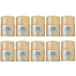 Shiseido - Anessa Perfect UV Sunscreen Skincare Milk SPF50+ PA++++ - 12ml (10ea) Set