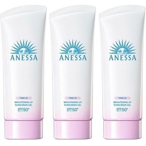 Shiseido Anessa Brightening UV Sunscreen Gel N SPF50+ PA++++ (2022 Version) - 90g (3ea) Set