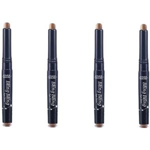 ETUDE - Bling Bling Eye Stick - No.18 Moon Star (4ea) Set