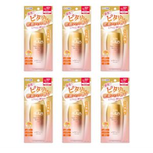 Rohto Mentholatum - Skin Aqua Super Moisture Barrier UV Gel SPF50+ PA++++ - 100g (6ea) Set