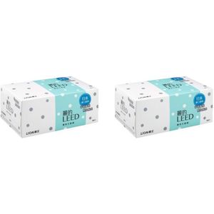 LION - Leed - Beauty Puff Cotton Pad - 180pcs (2ea) Set