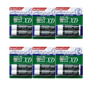 Rohto Mentholatum - Medicated Lip Stick XD - 2 pcs (6ea) Set