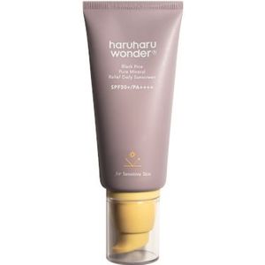 haruharu wonder - Black Rice Pure Mineral Relief Daily Sunscreen SPF50+ PA++++ - 50ml (2ea) Set