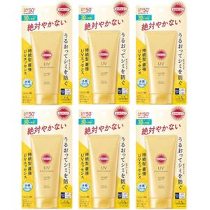 Kose - Suncut UV Perfect Essence SPF50+ PA++++ (2024 Version) - 80g (6ea) Set