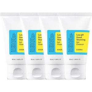 COSRX - Low pH Good Morning Gel Cleanser - 50ml (4ea) Set