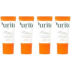 Purito SEOUL - Daily Soft Touch Sunscreen SPF50+ PA++++ - 15ml (4ea) Set