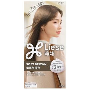 [Deal] Kao - Liese Creamy Bubble Color  - 1 Box - Soft Brown