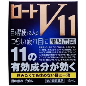 Rohto Mentholatum  - Rohto V11 Eye Drops - 13ml