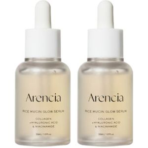 Arencia - Rice Mucin Glow Serum - 30ml (2ea) Set