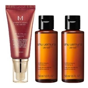 MISSHA x Shu Uemura - M Perfect Cover BB Cream #23 Natural Beige X Shu Uemura - Ultime8 Sublime Beauty Cleansing Oil - 50ml (2pc)