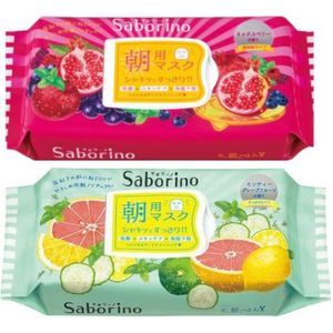 BCL - Saborino Morning Mask - Grapefruit - 32pc (1ea) & BCL - Saborino Morning Mask - Mixed Berries - 28pc (1ea)