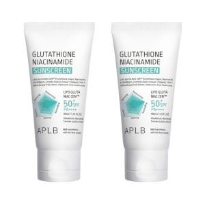 APLB - Glutathione Niacinamide Sunscreen SFP50+ PA++++ - 40ml (2ea) Set