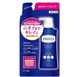 Rohto Mentholatum - Deoco Body Cleanse Refill - 250ml