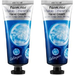 Farm Stay - Visible Difference Hand Cream - Collagen - 100ml (2ea) Set