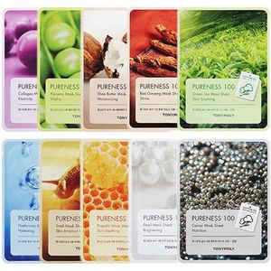 TONYMOLY - Pureness 100 Mask Sheet (Random Flavor) - 30stukken