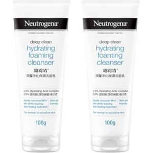 Neutrogena - Deep Clean Hydrating Foaming Cleanser - 100g (2ea) Set
