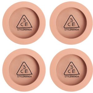 3CE / 3 CONCEPT EYES Mood Recipe Face Blush - Nude Peach (4ea) Set