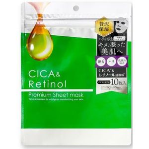 Picomonte - CICA & Retinol Premium Sheet Mask - 10stukken