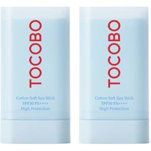 TOCOBO - Cotton Soft Sun Stick SPF50 PA++++ - 19g (2ea) Set